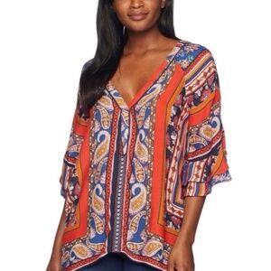 Democracy Bright Multicolor Tunic